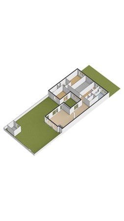 Floorplan - Henricuskade 269, 2497 ND Den Haag