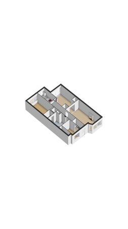 Floorplan - Koningin Wilhelminalaan 351, 2274 AJ Voorburg