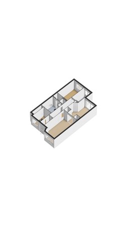 Floorplan - Koningin Wilhelminalaan 351, 2274 AJ Voorburg