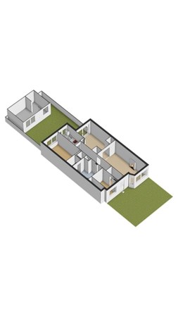 Floorplan - Koningin Wilhelminalaan 351, 2274 AJ Voorburg