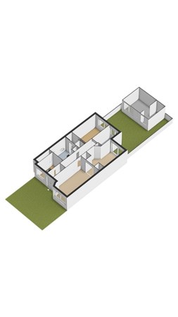 Floorplan - Koningin Wilhelminalaan 351, 2274 AJ Voorburg