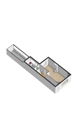 Floorplan - Tedingerstraat 98, 2266 KG Leidschendam