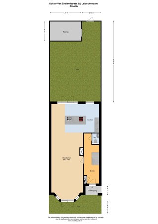 Floorplan - Dokter van Zeelandstraat 22, 2265 BT Leidschendam