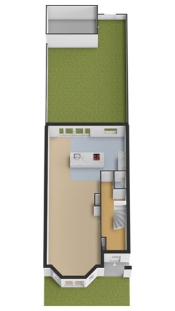 Floorplan - Dokter van Zeelandstraat 22, 2265 BT Leidschendam