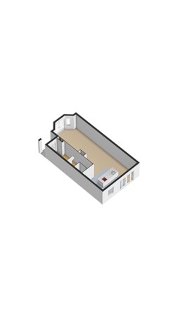 Floorplan - Dokter van Zeelandstraat 22, 2265 BT Leidschendam