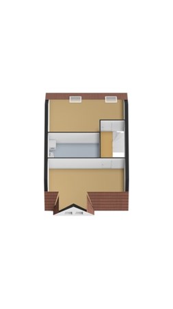 Floorplan - Dokter van Zeelandstraat 22, 2265 BT Leidschendam