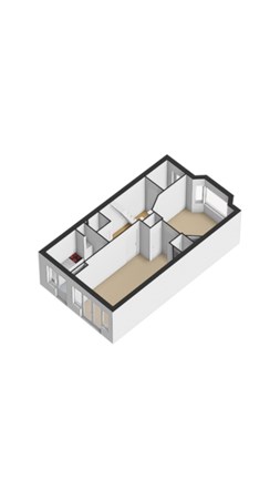 Floorplan - Hadrianusstraat 27, 2275 VD Voorburg