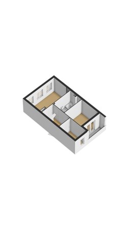 Floorplan - Hadrianusstraat 27, 2275 VD Voorburg