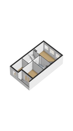 Floorplan - Hadrianusstraat 27, 2275 VD Voorburg