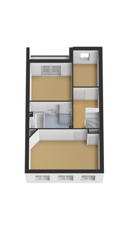Floorplan - Hadrianusstraat 27, 2275 VD Voorburg