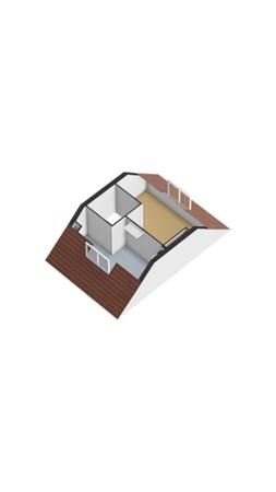 Floorplan - Hadrianusstraat 27, 2275 VD Voorburg