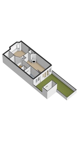 Floorplan - Hadrianusstraat 27, 2275 VD Voorburg