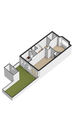 Floorplan - Hadrianusstraat 27, 2275 VD Voorburg