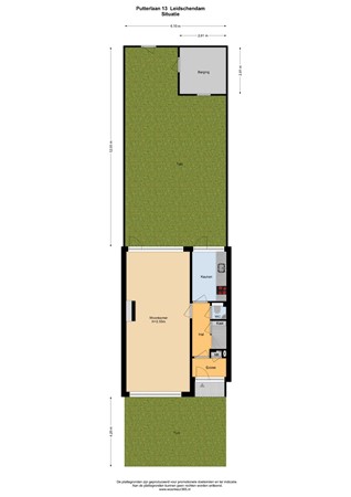Floorplan - Putterlaan 13, 2261 EM Leidschendam