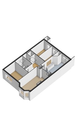 Floorplan - Van Arembergelaan 25, 2274 BN Voorburg
