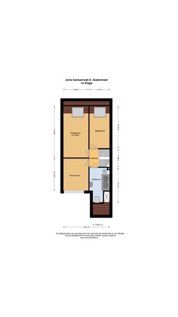 Floorplan - Joris Ivensstrook 6, 2726 TW Zoetermeer