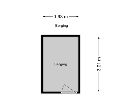 Floorplan - Burgemeester Keijzerlaan 52, 2262 BK Leidschendam