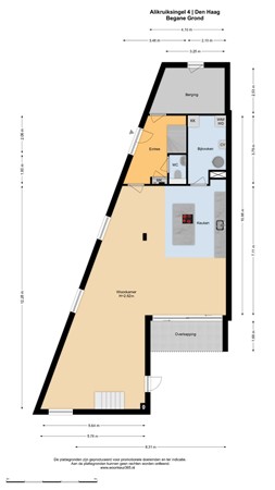 Floorplan - Alikruiksingel 4, 2492 SC Den Haag