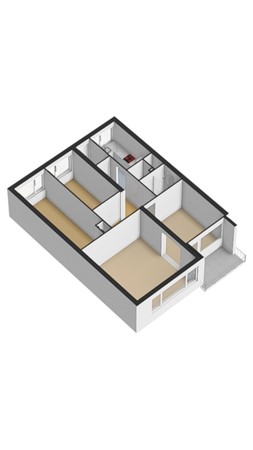 Floorplan - Gravin Juliana van Stolberglaan 204, 2263 VL Leidschendam