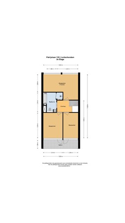 Floorplan - Patrijslaan 135, 2261 EC Leidschendam