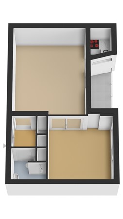 Floorplan - Lijtweg 104, 2341 HB Oegstgeest