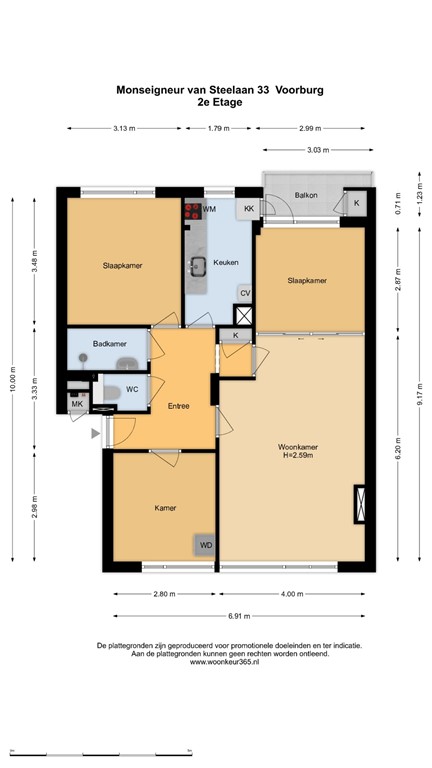 mediumsize floorplan