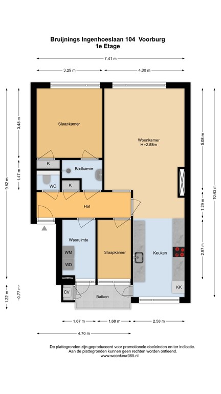 mediumsize floorplan
