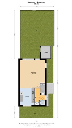 Floorplan - Maansteen 1, 2719 SP Zoetermeer