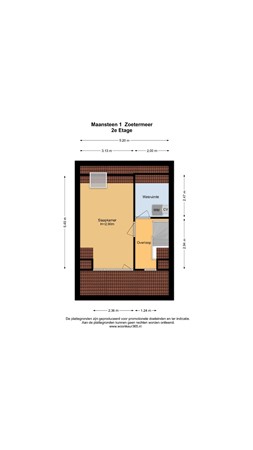 Floorplan - Maansteen 1, 2719 SP Zoetermeer