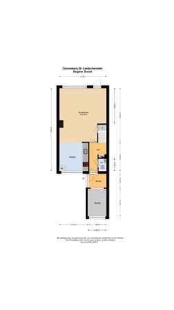 Floorplan - Duinmeierij 28, 2264 LC Leidschendam