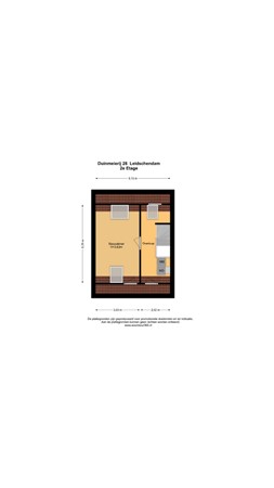 Floorplan - Duinmeierij 28, 2264 LC Leidschendam