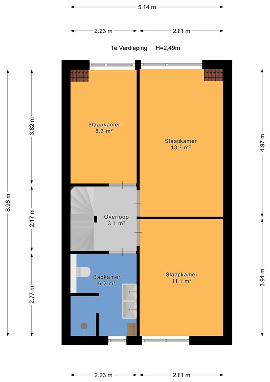 mediumsize floorplan