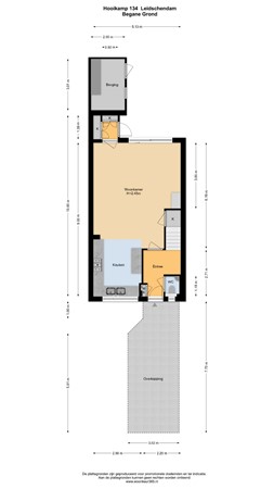 Floorplan - Hooikamp 134, 2264 JW Leidschendam