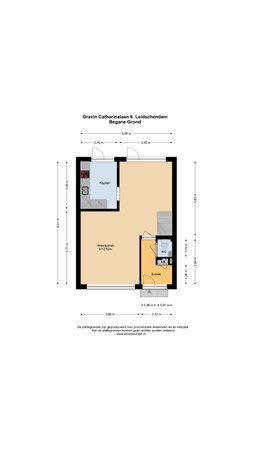 Floorplan - Gravin Catharinalaan 6, 2263 TN Leidschendam