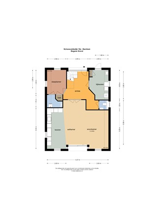 Floorplan - Schoneveldsdijk 18a, 7244 RG Barchem
