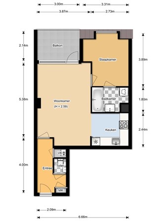Medium property photo - Hortuslaan 308, 2171 CK Sassenheim