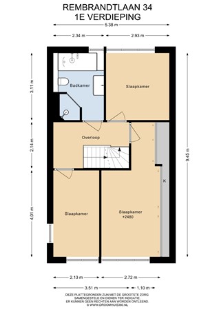 Rembrandtlaan 34, 2172 DE Sassenheim - 