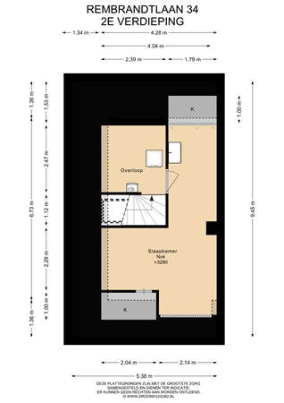 Rembrandtlaan 34, 2172 DE Sassenheim - 