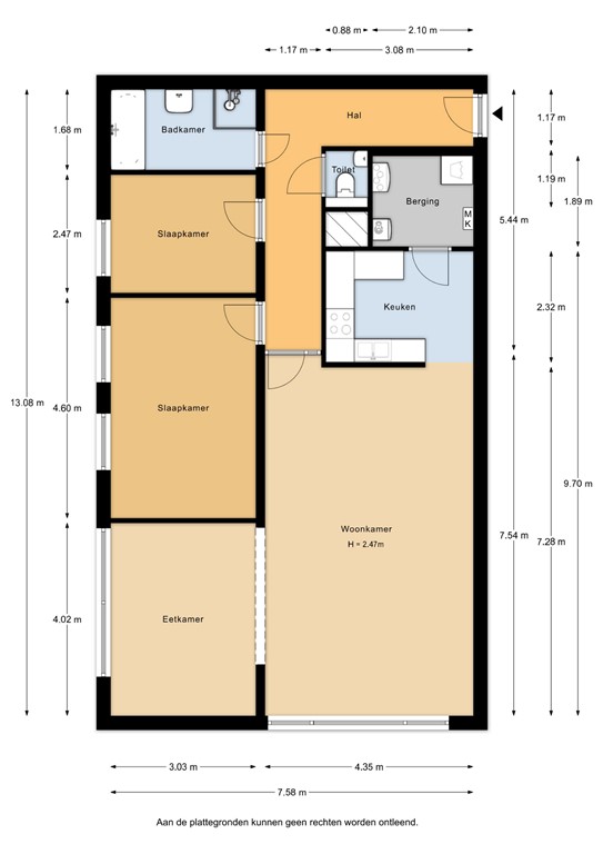 mediumsize floorplan