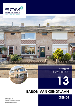 Brochure preview - Baron Van Gendtlaan 13, 6691 ZH GENDT (1)