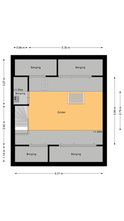 Emmastraat 80, 6687 BT Angeren - Tweede verdieping