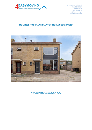 Brochure preview - Brochure Ds Kooimanstraat 20.pdf