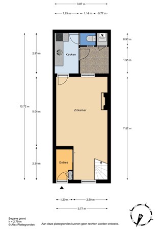 Noorwitzstraat 22, 2562 NW Den Haag - Noorwitzstraat 22 - Begane grond.jpg