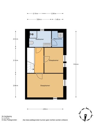 Hasebroekstraat 84, 2524 JV Den Haag - Hasebroekstraat 84 - 2e verdieping.jpg