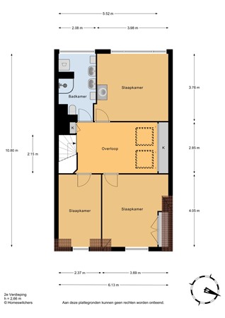 Gentsestraat 77, 2587 HL Den Haag - Gentsestraat 77 - 2e verdieping.jpg