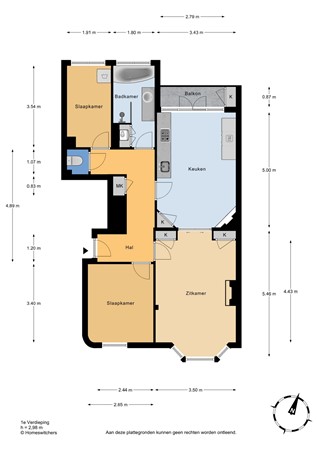 Usselincxstraat 136, 2593 VP Den Haag - Usselincxstraat 136 - 1e verdieping.jpg