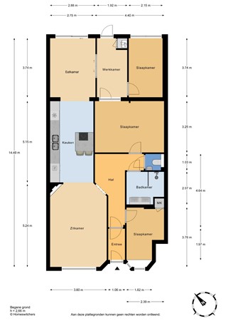 Hendrik Zwaardecroonstraat 84, 2593 XT Den Haag - Hendrik Zwaardecroonstraat 84 - Begane grond.jpg
