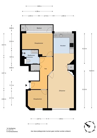 Joan Maetsuyckerstraat 126, 2593 ZN Den Haag - Joan Maetsuyckerstraat 126 - 1e verdieping.jpg