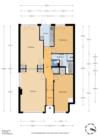 Cornelis van der Lijnstraat 7, 2593 NC Den Haag - Cornelis van der Lijnstraat 7 - Begane grond.jpg