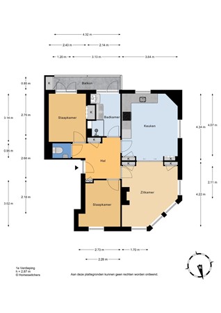 De Sillestraat 135, 2593 TW Den Haag - De Sillestraat 135 - 1e verdieping.jpg